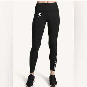 Peloton Black Essential Leggings Tulip Hem Size Large